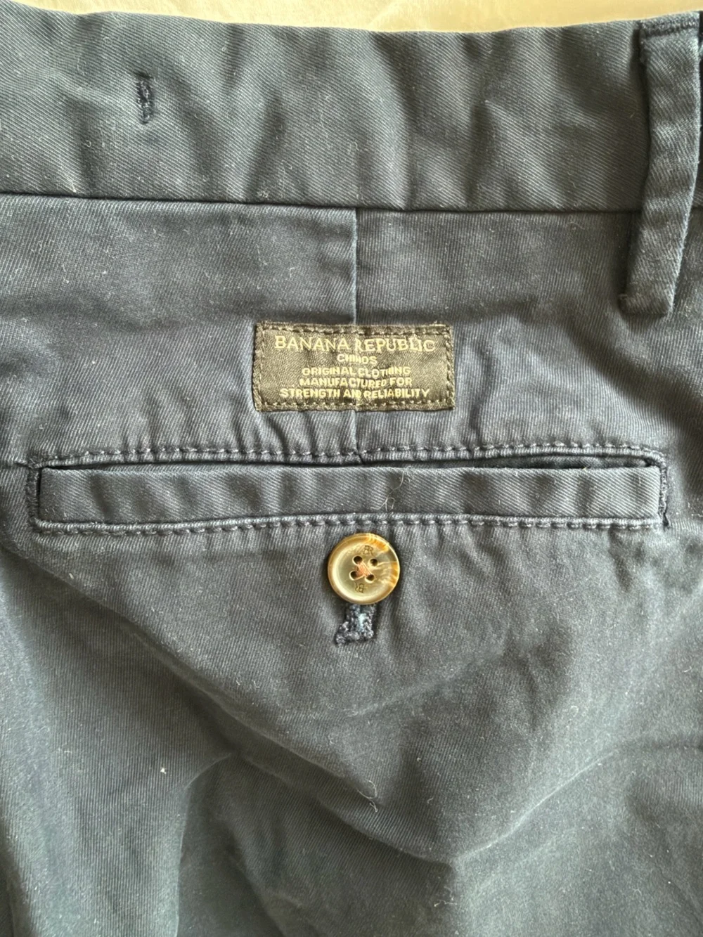 Banana Republic Navy Chinos
